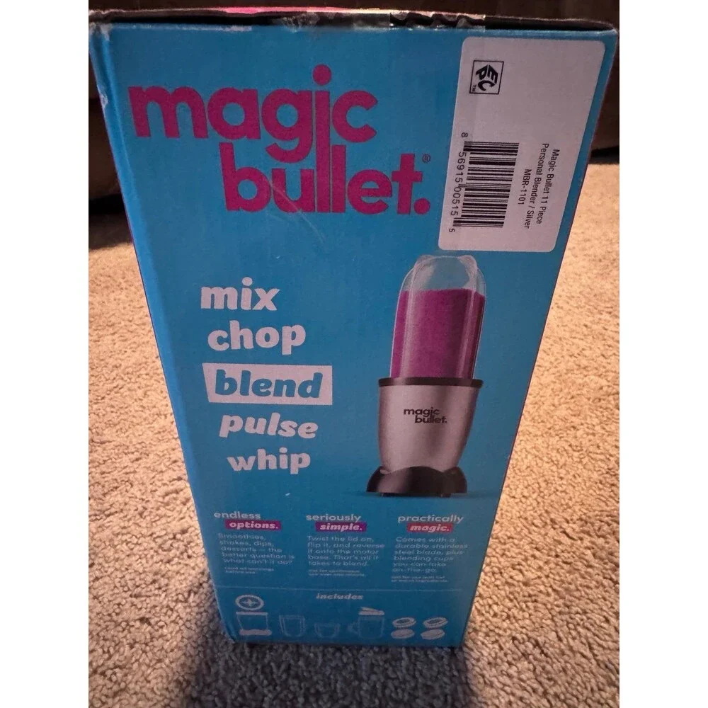 Magic Bullet Brand Blender, Mix/Chop/Pulse/Whip, Kitchenware/Small Appliances